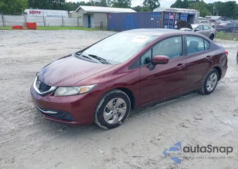 2015 Honda Civic Lx z USA, uszkodzony, nr VIN 19XFB2F59FE049135